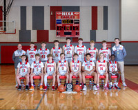 Nixa 8th Grade Basketball 2024