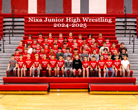 Nixa JH Men's Wrestling 24-25